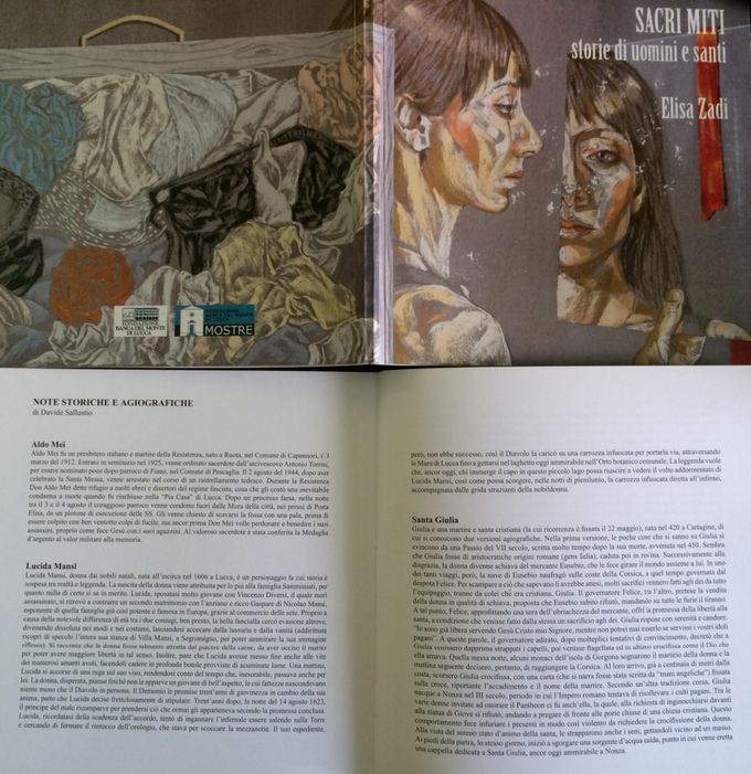 Note storiche e agiografiche scritte per il catalogo della mostra 