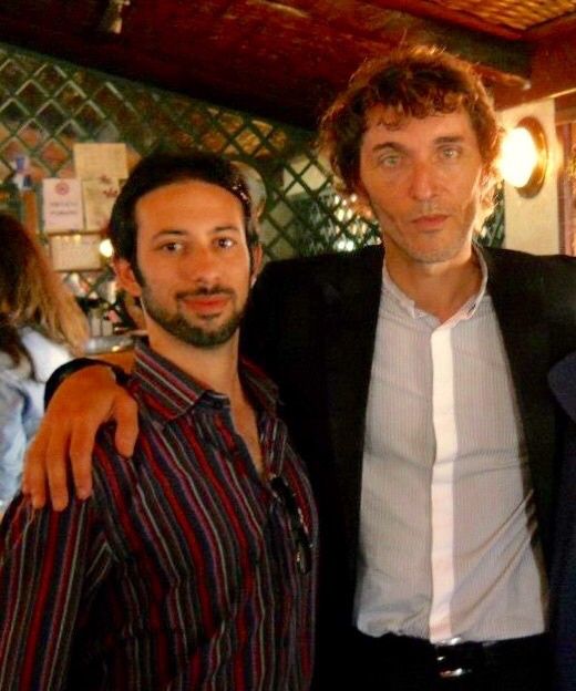 Con il giornalista e conduttore  Cruciani - Premio della Sarira, La Capannina, Forte dei Marmi (LU) (2012)