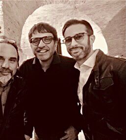 Con i fratelli Dario e Glauco Ballantini - Livorno (2019)