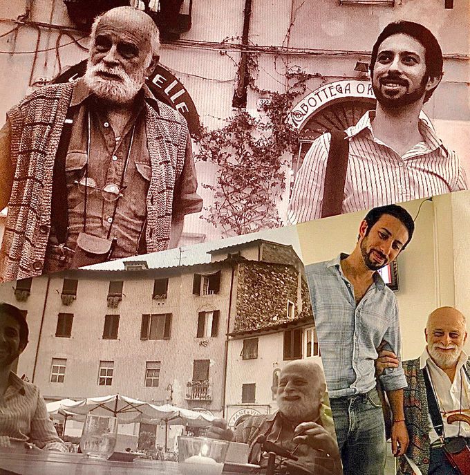 Con il Maestro Antonio Possenti in vari momenti a Lucca